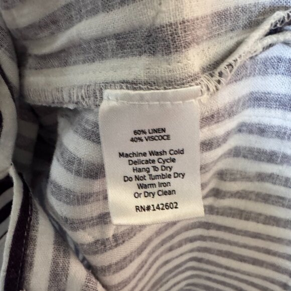 SAIL TO SABLE Navy and White Classic Sleeveless Tunic - Picture 3 of 5